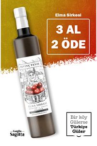 Doğal Fermantasyon Elma Sirkesi, Apple Cider Vinegar 500ml ürün fotoğrafı