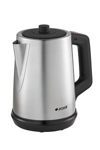K 3283 In Çelik Demlikli Işıklı Çelik Inox Çay Makinesi. ürün fotoğrafı