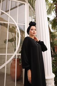 Ankanoor Siyah Mevlana Ferace Anka255002 ürün fotoğrafı