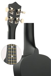 Ukx-901bk Siyah Soprano Ukulele (ASKI ÇANTA METOD PENA) ürün fotoğrafı
