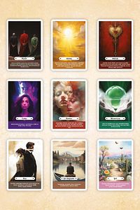 Pia Tarot Kehanet Destesi, Açıklamalı 47 Kart Kutulu Set ürün fotoğrafı