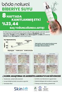 Biberiye Suyu Güçlendirici Saç Toniği Refill Paket 200 ml %100 Doğal Ve Saf ürün fotoğrafı
