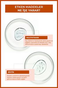 Multivitamin Saç Bakım Kompleksi Vitamin C Serum Hızlı Uzama Etkili 75ml ürün fotoğrafı