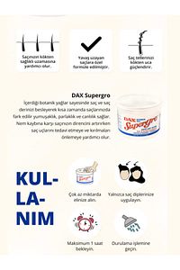 Supergro 198 gr - Yavaş Uzayan Saçlara Özel Saç Bakım Yağı ürün fotoğrafı