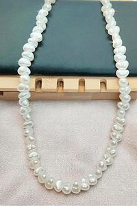 Esnek Misina Ipli Barok Inci Kolye 40 Cm ürün fotoğrafı