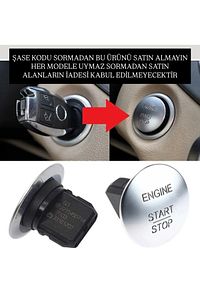 Uyumlu Start Stop Düğme/tuş/buton Start Stoplu Araçlara Uyumlu ürün fotoğrafı