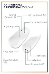 Anti-wrinkle & Lifting Daily Cream | Kırışıklık & Sarkma Karşıtı Retinol Gündüz Kremi 50 ml ürün fotoğrafı