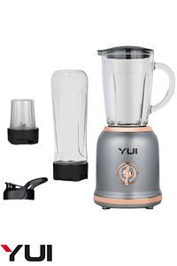 Kişisel Blender Seti - M18 (450 ml Kulplu Cam Hazne, 600 ml Smoothie Bardağı, 180 ml Kahve Öğütücü) ürün fotoğrafı