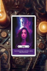 Pia Tarot Kehanet Destesi, Açıklamalı 47 Kart Kutulu Set ürün fotoğrafı
