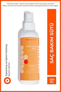 Kuru, Yıpranmış Ve Işlem Görmüş Saçlara Özel Saç Bakım Sütü Sprey 200 ml ürün fotoğrafı