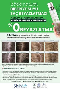 Biberiye Suyu Güçlendirici Saç Toniği Refill Paket 200 ml %100 Doğal Ve Saf ürün fotoğrafı