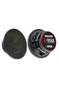 Rs-m6aks Çifti 600w-240w Rms Özel Seri 16cm Metal Kapaklı Oto Midrange Hoparlör Takım Aksr ürün fotoğrafı