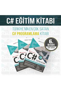C# Eğitim Kitabı ürün fotoğrafı