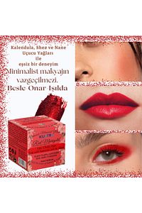 Red Marigold Nemlendirici - Antioksidan Işıltı Veren Balm (DOĞAL İÇERİKLİ RUJ- ALLIK-GÖZ FARI) ürün fotoğrafı