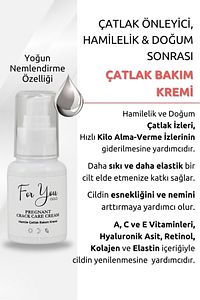 Çatlak Önleyici Bakım Krem- Hamilelik & Doğum Sonrası Çatlak Bakım Kremi ürün fotoğrafı