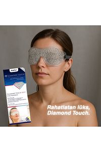 Diamond Touch Göz Maskesi | Soğuk & Sıcak Kullanıma Uygun | 2 Adet ürün fotoğrafı