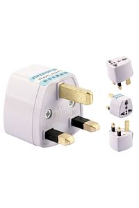 3 Pinli Hac Ümre Ingiltere Hong Kong Kıbrıs Seyahat Fişi Adaptörü Tip G Plug Adapter Üniversal ürün fotoğrafı