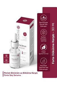 Yoğun Saç Dökülmesi Karşıtı Biotin & Keratin & Ginseng Forte Saç Serumu 30 ml ürün fotoğrafı