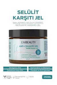 Inceltici , Sıkılaştırıcı, Selülit Ve Çatlak Giderici Vücut Şekillendirici Jel 250 ml ürün fotoğrafı