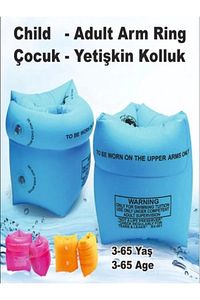 Başlangıç Seviye Yüzme Kolluk Mavi Renk Paket Içeriği 1 Çift ürün fotoğrafı