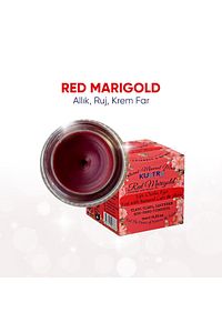 Red Marigold Nemlendirici - Antioksidan Işıltı Veren Balm (DOĞAL İÇERİKLİ RUJ- ALLIK-GÖZ FARI) ürün fotoğrafı