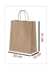 Çanta 25x12x31 ( 50 Adet ) ( Kağıt Poşet Çanta ) ürün fotoğrafı