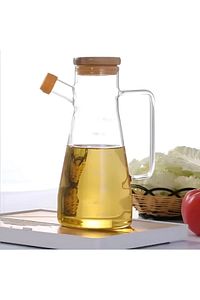Bambu Kapaklı 900ml Borosilikat Cam Yağlık Keyfi Sepet En Keyifli Sepet ürün fotoğrafı