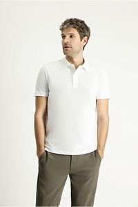 Slim Fit Dar Kesim Nakışlı Pamuk Polo Yaka Tişört ürün fotoğrafı