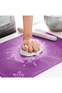 Çok Amaçlı Kaydırmaz Silikon Hamur Açma Matı 50 X 40 Cm-renkli ürün fotoğrafı