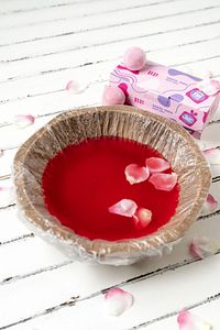 Bathbox 3'lü Banyo Topu Ve Nem Bombası Jakuzi Küvet Manikür Topu Seti 130g Dev Boy - Gül ürün fotoğrafı