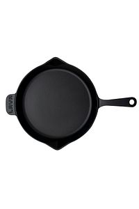 Döküm Yuvarlak Kızartma Tavası Döküm Demir Yekpare Saplı. Çap(Ø)30cm ürün fotoğrafı