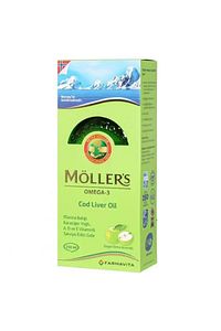 Omega 3 Balık Yağı Şurubu Doğal Elma Aromalı 250 ml ürün fotoğrafı