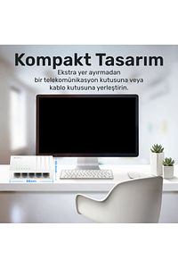 5port Fs105d 10/100 Yönetilemez Switch ürün fotoğrafı