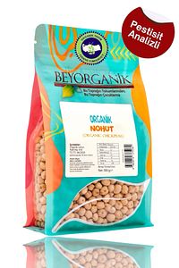ORGANİK Nohut 500gr (PESTİSİT ve AFLATOKSİN ANALİZLİ) ürün fotoğrafı