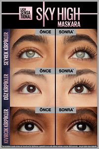 Lash Sensational Sky High Maskara Siyah ürün fotoğrafı
