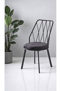 (4LÜ) Yıldız Pro Mutfak Metal Tel Sandalye Cafe Sandalyesi Restoran Sandalyesi Balkon Sandalyes ürün fotoğrafı