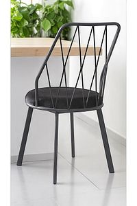 (4LÜ) Yıldız Pro Mutfak Metal Tel Sandalye Cafe Sandalyesi Restoran Sandalyesi Balkon Sandalyes ürün fotoğrafı