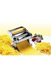 Erişte Makarna Hamur Kesme Mantı Açma Makinesi 150mm 3 Fonksiyonlu Paslanmaz Dilimle Kesme Aleti ürün fotoğrafı