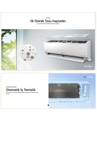 12k Btu - Dualcool Plus Inverter Wi-fi Akıllı Klima 12000 Btu Enerji A Duvar Tipi Beyaz (2025) ürün fotoğrafı