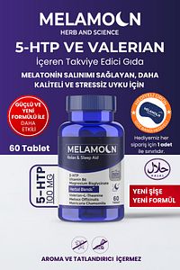Melatonin Salınımı Sağlayan, Daha Kaliteli, Stressiz Uyku, 5-htp Içeren Takviye Edici Gıda 60 Tablet ürün fotoğrafı