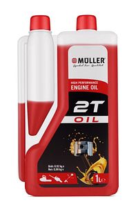 Müller 2 T 2 Zamanlı Motor Yağı Benzinli Testere Ve Tırpan Yağı 1 Lt ürün fotoğrafı
