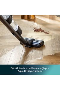 9000 Serisi Aquatrio Kablosuz Dik Süpürge, Otomatik Temizleme, Aquaspin Başlık, XW9463/11 ürün fotoğrafı