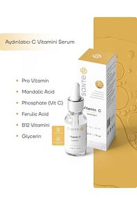 Aydınlatıcı Ve Renk Tonu Eşitleyici Ferulic Acid Içeren %20 C Vitamini Serum 30 ml ürün fotoğrafı