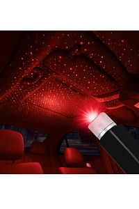 Kırmızı Ayak Altı Tavan Led Araç Içi Aydınlatma Oto Araba Iç Disko Ayarlanır Usb Lamba Işık ürün fotoğrafı