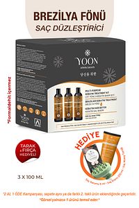 Brezilya Fönü, Saç Düzleştirme & Keratin Botoks, Güçlendirici Ve Besleyici Evde Keratin Bakım Seti ürün fotoğrafı