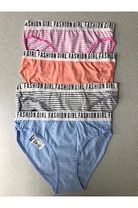 12'li Paket Bayan Kadın Desenli Bikini Külot Asorti Kilot ürün fotoğrafı