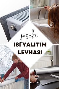 Petek Kalorifer Arkası Isı Yalıtım Izolasyon Levhası Radyatör Arkalığı Plaka ürün fotoğrafı