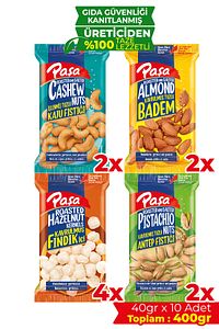 Karışık Kuruyemiş 40 gr X 10 Adet (400 GR) ürün fotoğrafı