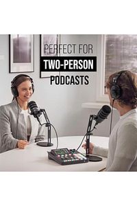Røde Caster Duo - Kompakt Entegre Ses Kayıt Stüdyosu, Podcast Için Ideal ürün fotoğrafı