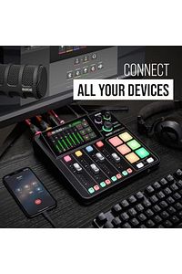 Røde Caster Duo - Kompakt Entegre Ses Kayıt Stüdyosu, Podcast Için Ideal ürün fotoğrafı